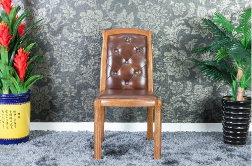 A家.新贵族 现代中式 虎斑木 角几