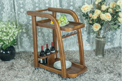 A家.逸采 现代简约 枫木 花架