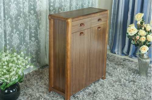 A家.逸采 现代简约 枫木 花架