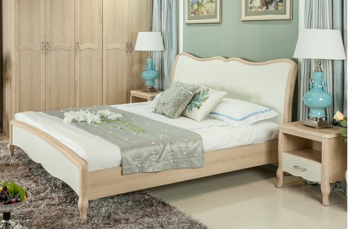 A家.时尚简欧 欧式 白橡木 小饰架