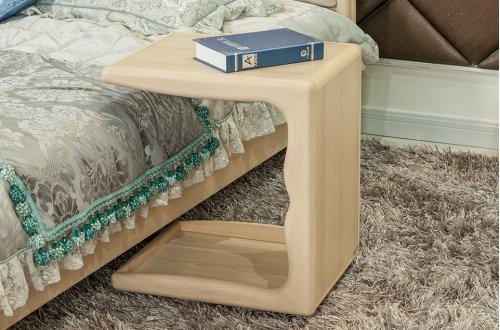 A家.时尚简欧 欧式 白橡木 小饰架