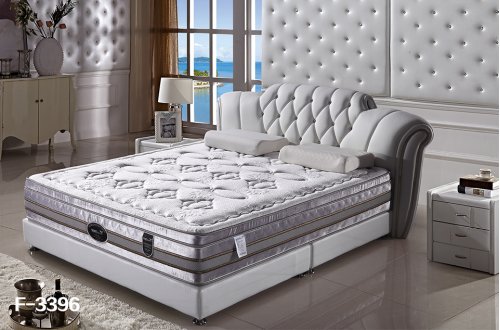 雅迪仙妮 采用灰色针织面料 独立布袋弹簧床垫