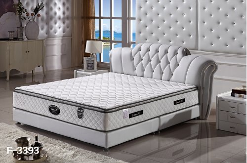 雅迪仙妮 进口植绒面料 独立布袋弹簧 天然乳胶床垫